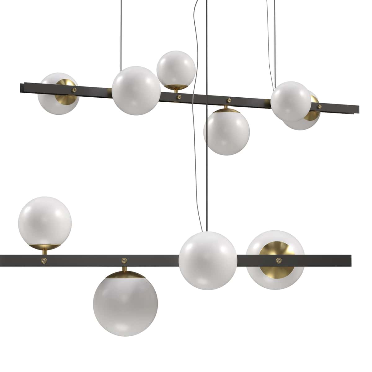 Rail, row lamp JUDITH 1