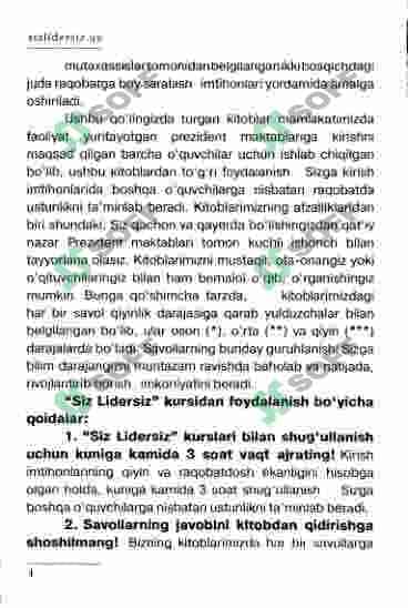 Siz lidersiz 4