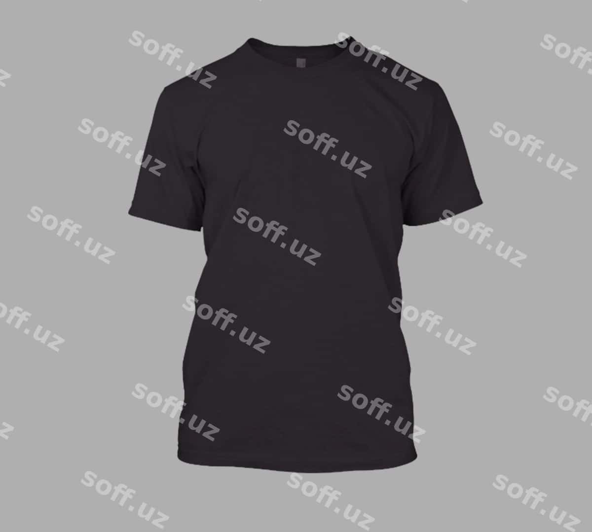 Psd ajraltirilgan qora futbolkalar old tomondan ko'rinish | Psd isolated black tshirts front view 1