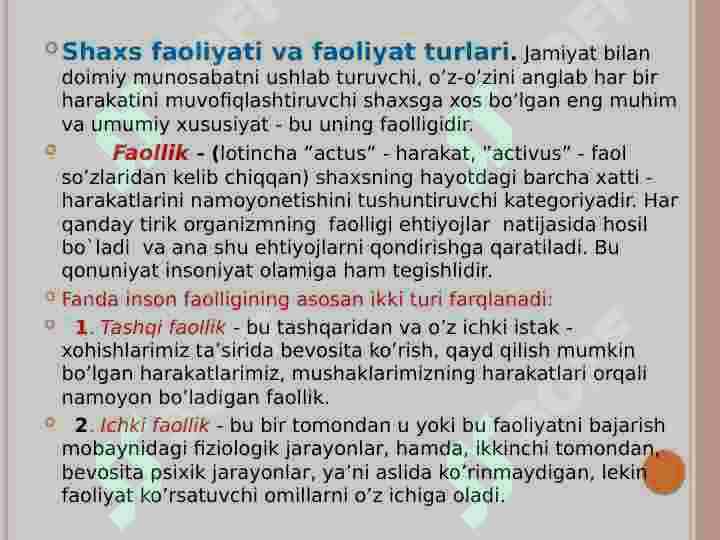 Faoliyat 3