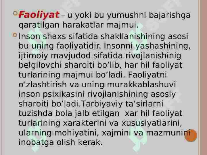 Faoliyat 4