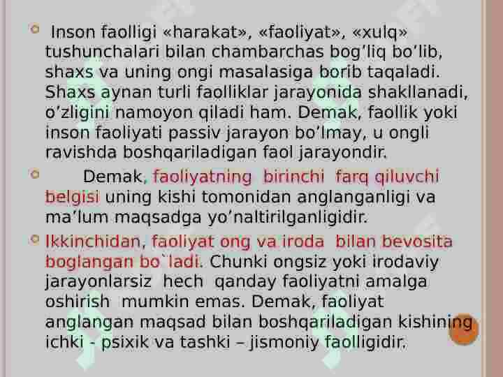 Faoliyat 5
