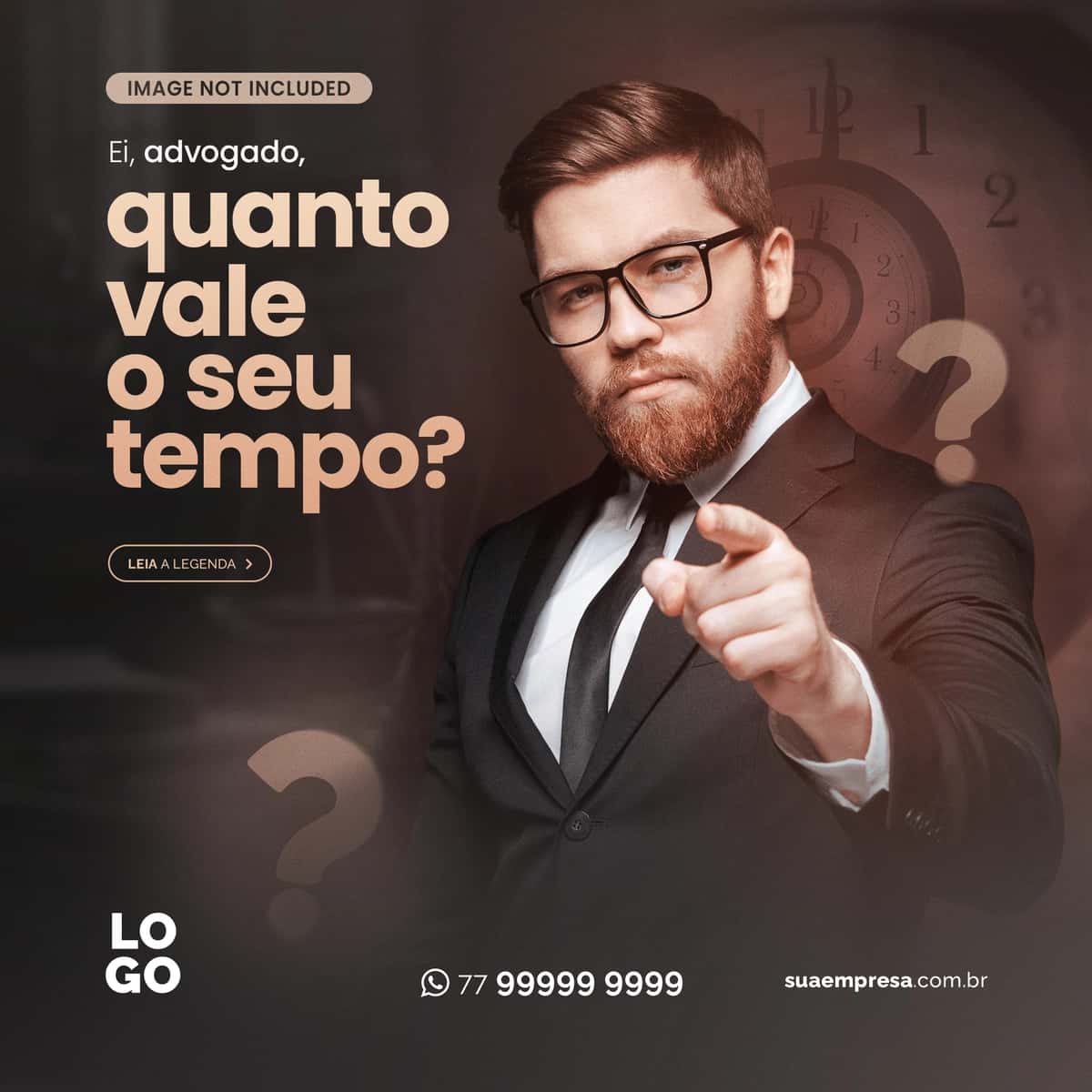 Ijtimoiy tarmoqlarda advogados post advogacia | Quanto vale seu tempo social media advogados post advogacia 1