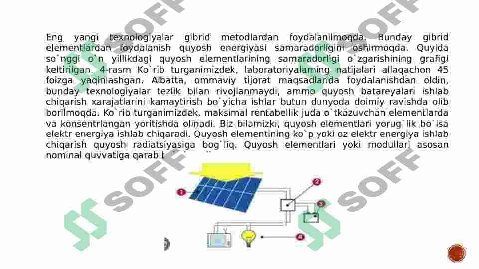 quyosh fotoelektrik elementlari va modullari 3