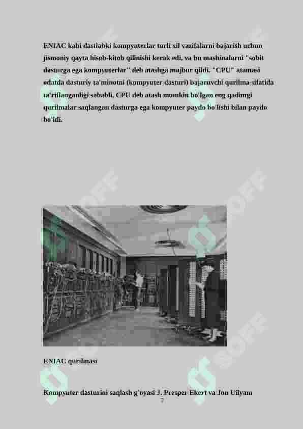 Ob’ektlar orasidagi masofani aniqlash va ko’rsatish mikroprotsessor tizimi” 7