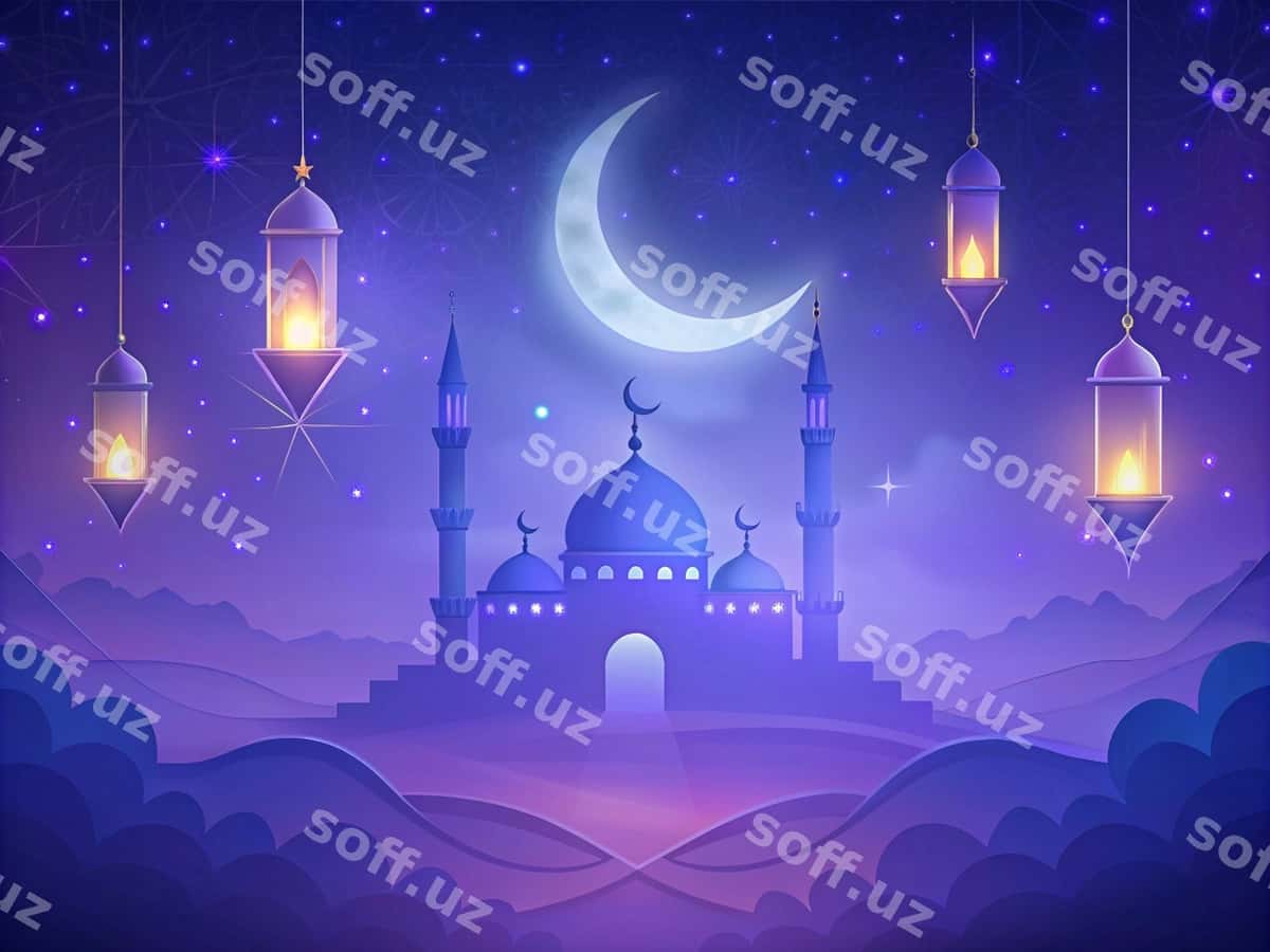 Ramazon kareem orqa fon rasmi | Ramadan kareem background image 1