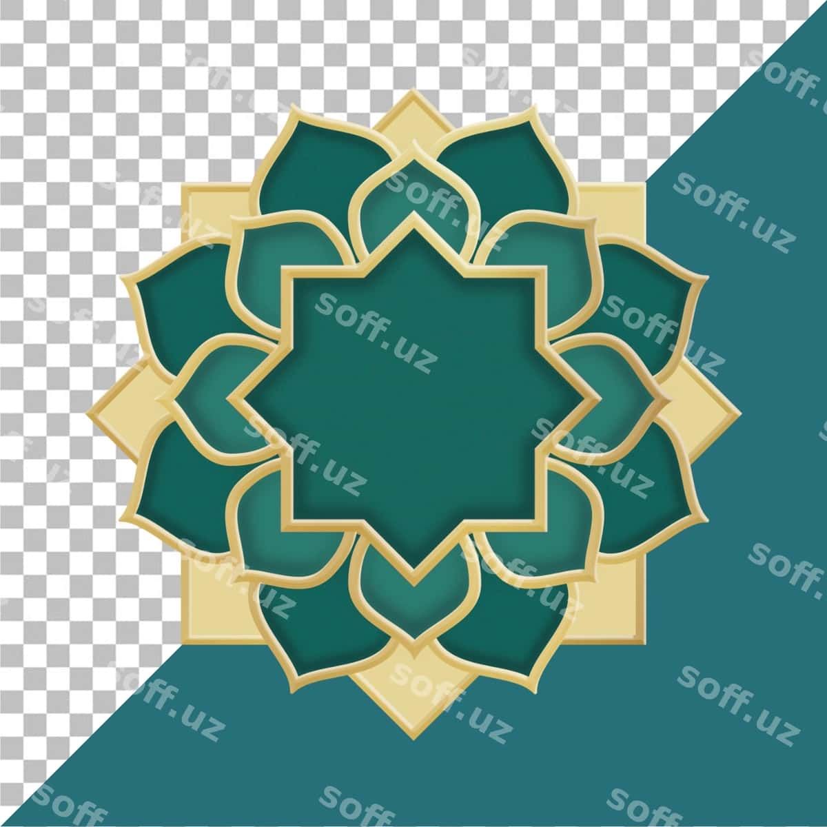 Ramazon kamoyish illustratsiyasi 3d ikonka | Ramadan kareem illustration 3d icon 1