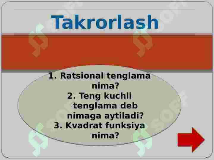 ratsion tenglamalar 3
