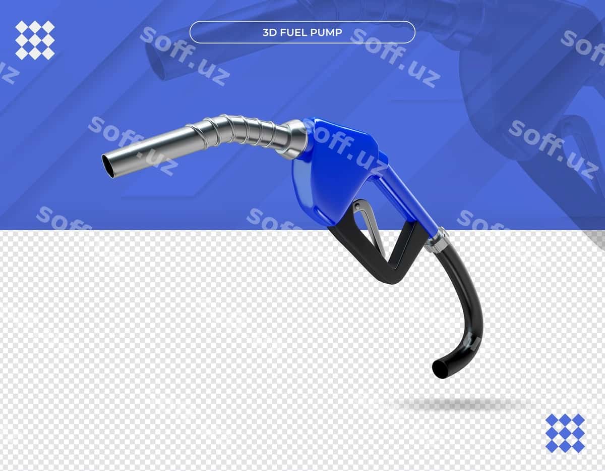 3D gaz pompa dizaynining realistik renderingi | Realistic 3d gas pump design rendering 1