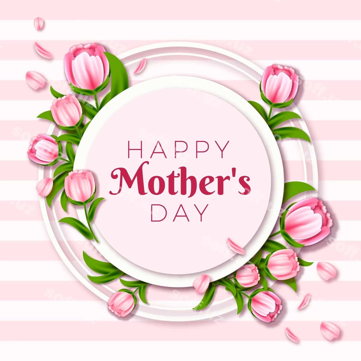 Haqiqiy Ona bayrami illustratsiyasi | Realistic mother s day illustration 1