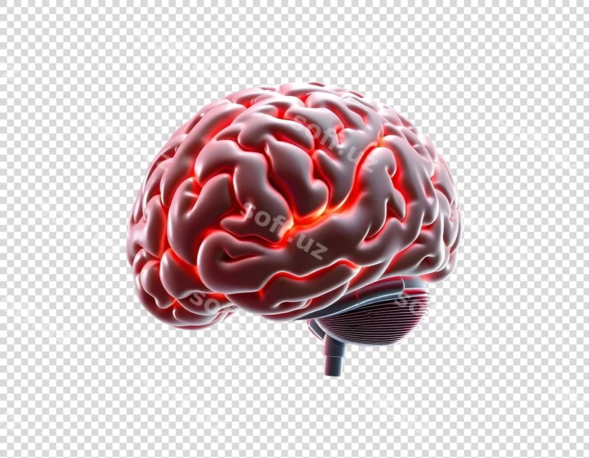 Qizil miya qizil chiroq bilan | Red brain with red light it 1