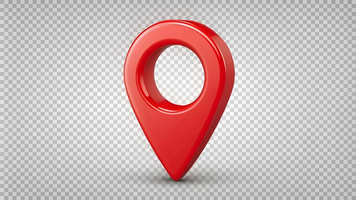 Katta o harfi bilan qizil igna | Red pin with large letter o it 1