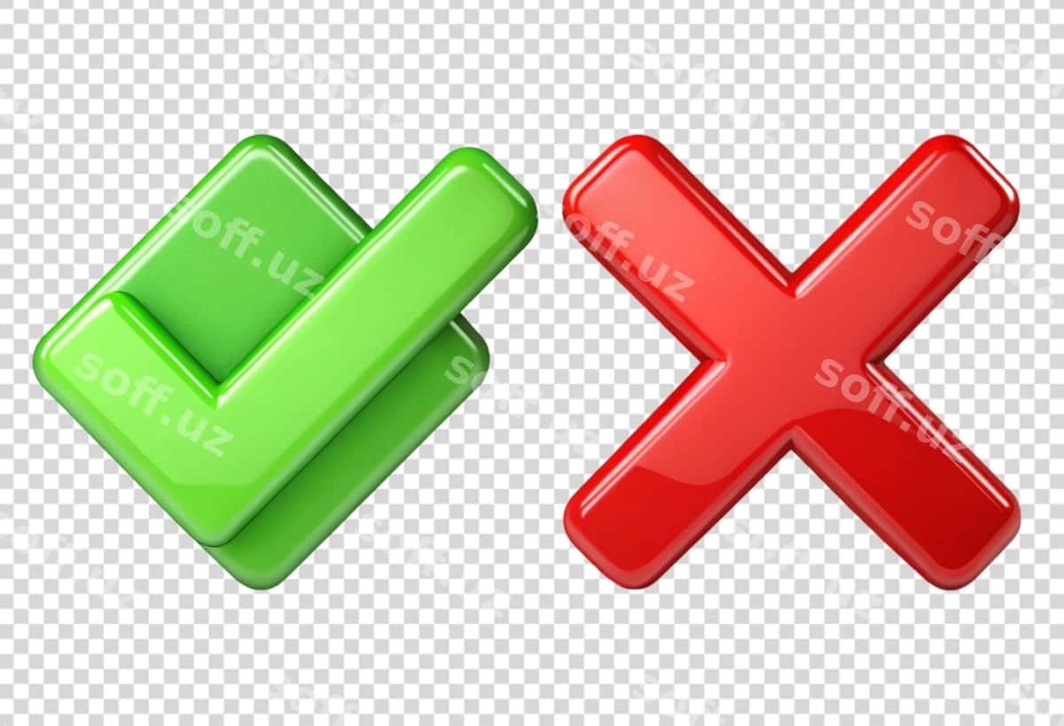 Xochga mixlangan qizil xx stiker | Red x x sticker with cross it 1