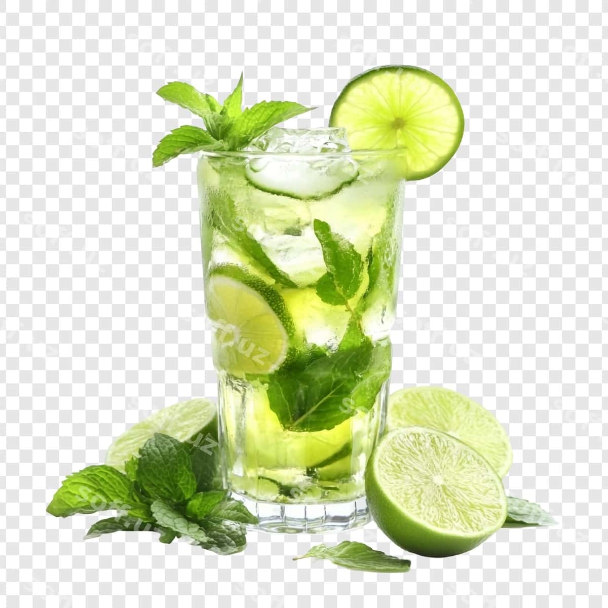 Sovuq mojito ichimlik limon nane bilan | Refreshing mojito drink with lime mint 1