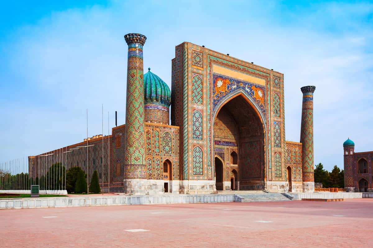 Registon sher dor madrasa samarqand | Registan sher dor madrasa samarkand 1