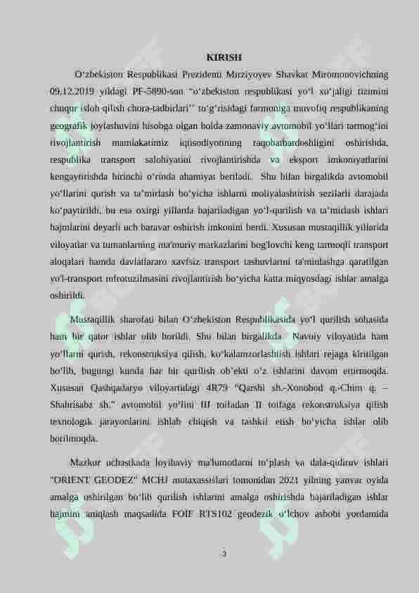 Avtomobil yoʻllarini qurish 3