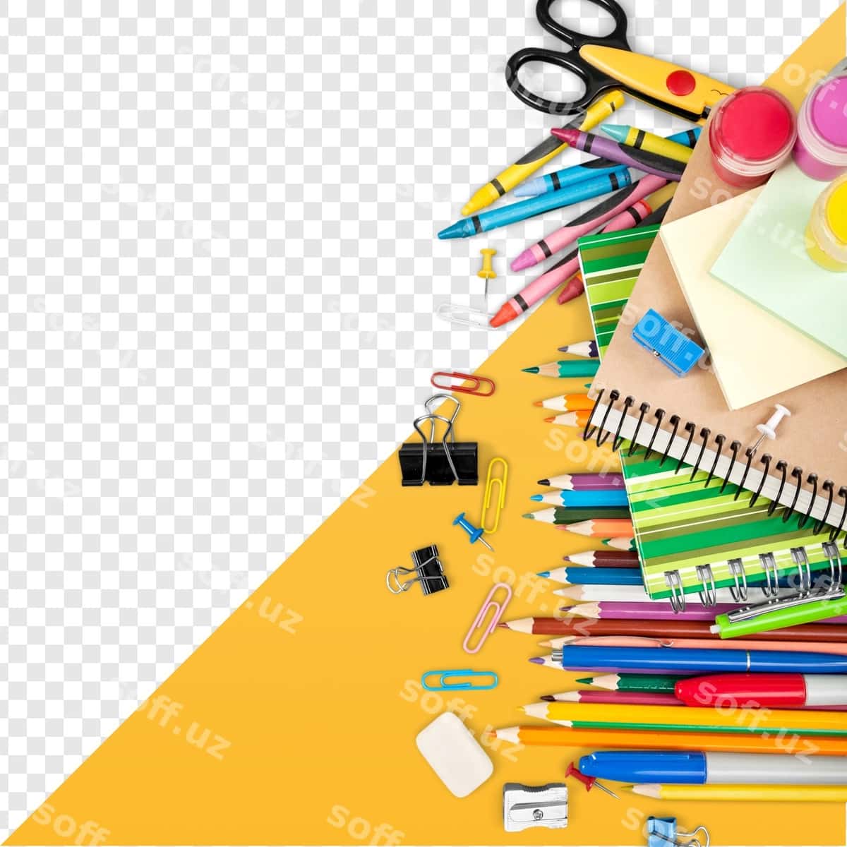 Maktab san'at materiallari | School art supplies 1