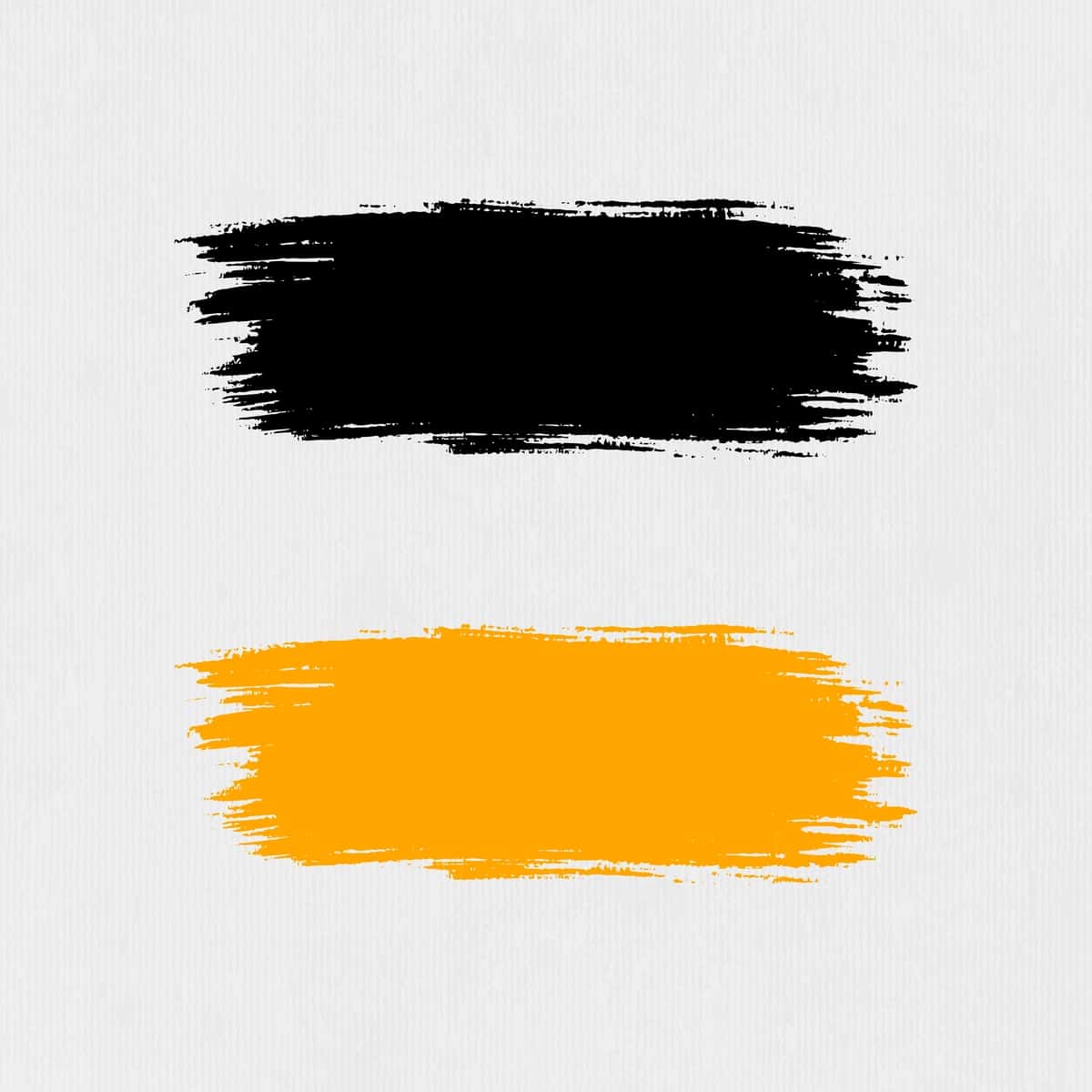 Mavhum qora cho'tka zarbalari to'plami | Abstract black brush strokes collection 1