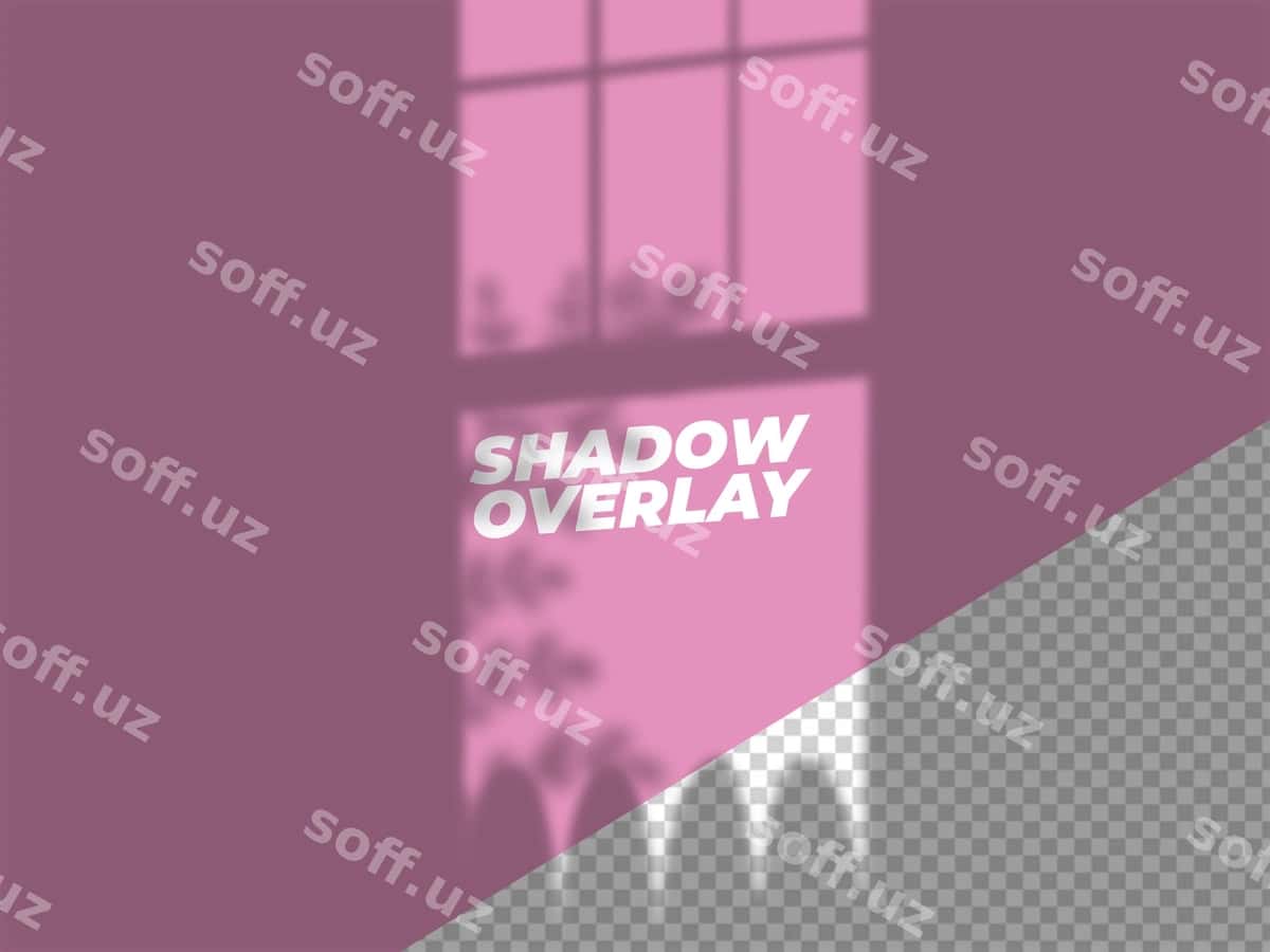 Soya qatlam effekt dizayni | Shadow overlay effect design 1