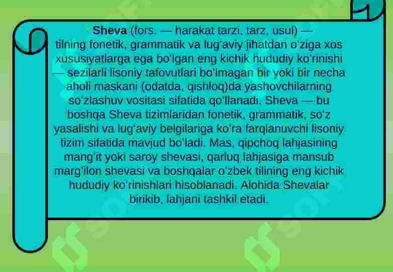 Ona tili darslarida shevaga xos so’zlar ustida ishlash 3
