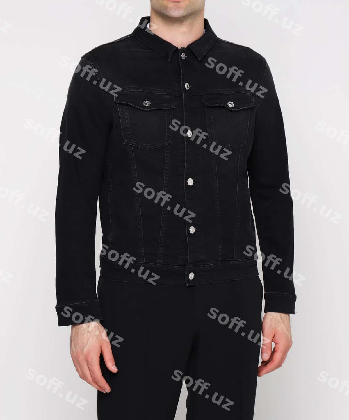 Ko'ylak qora | Shirt black 1