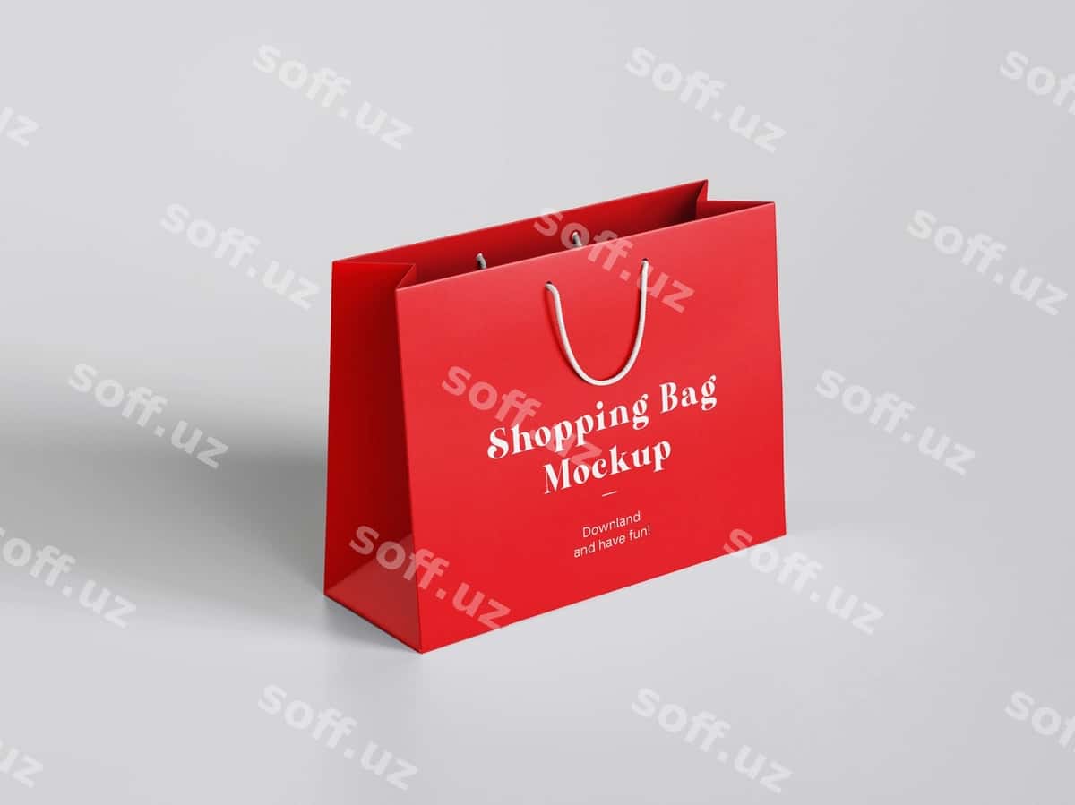 Do‘kon sumkasi mockup | Shopping bag mockup 1