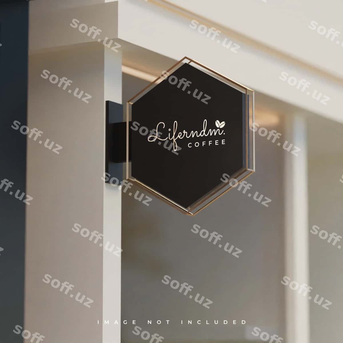Sign logotip mockup | Sign logo mockup 1