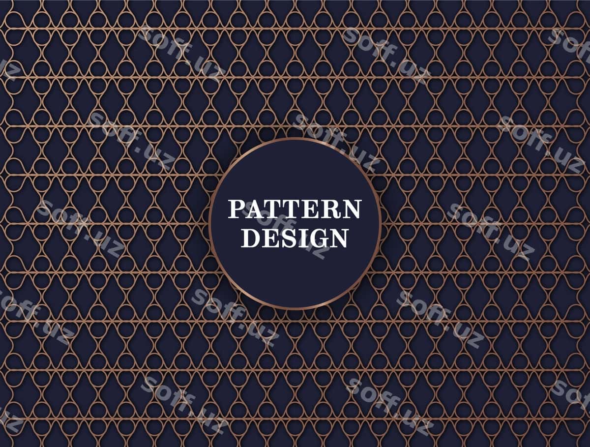Oddiy shablon fonda tafsilotlari | Simple pattern background template 1