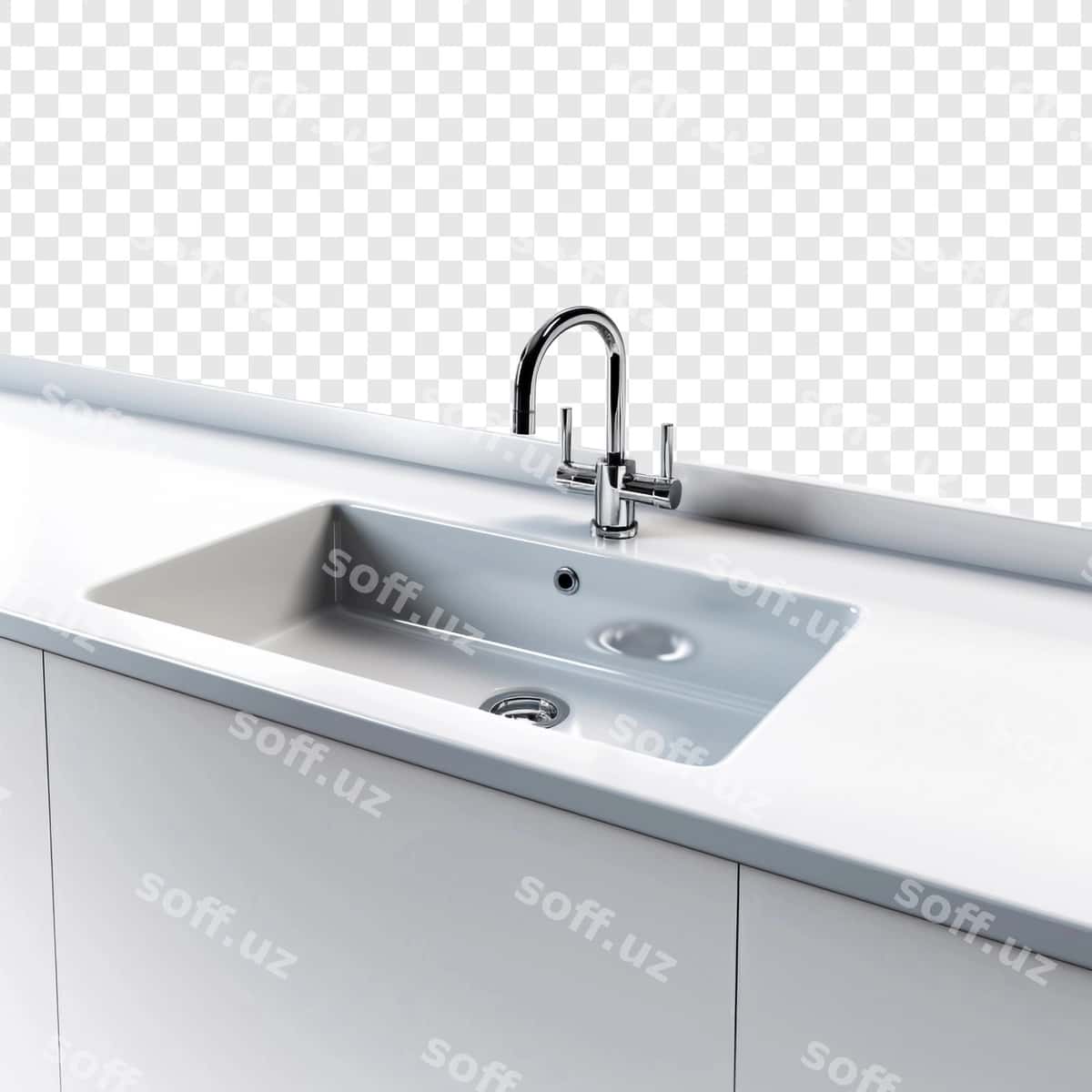 Chong ajraltirilgan shaffof fon | Sink isolated transparent background 1