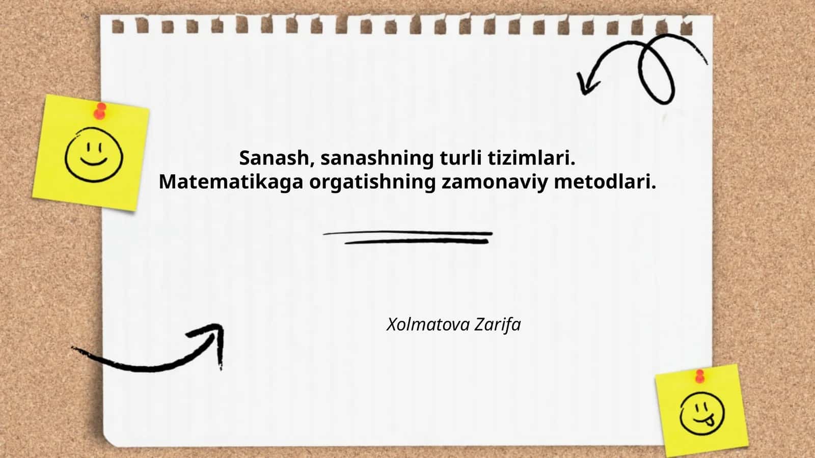 Sanash tizimlari tarixi 1