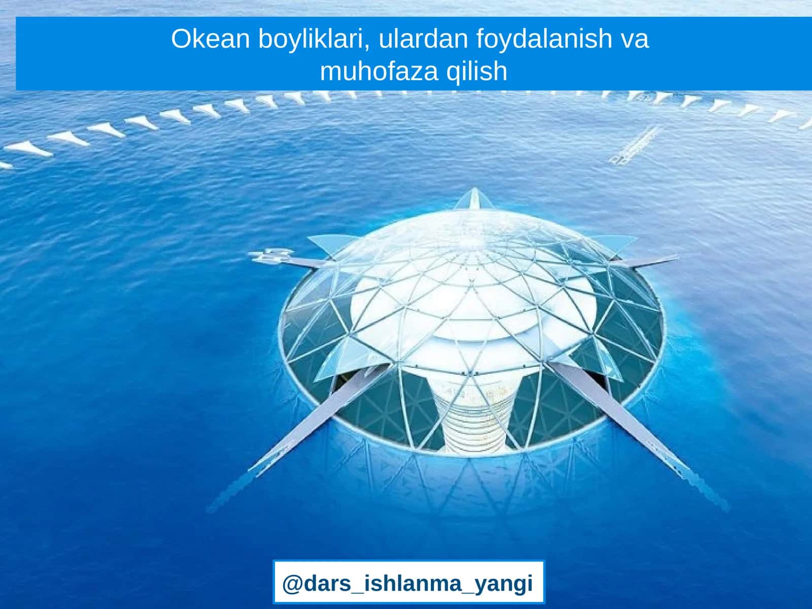 Okean boyliklari, ulardan foydalanish va muhofaza qilish 1