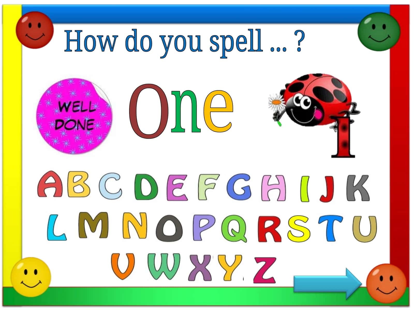 How do you spell...? 1