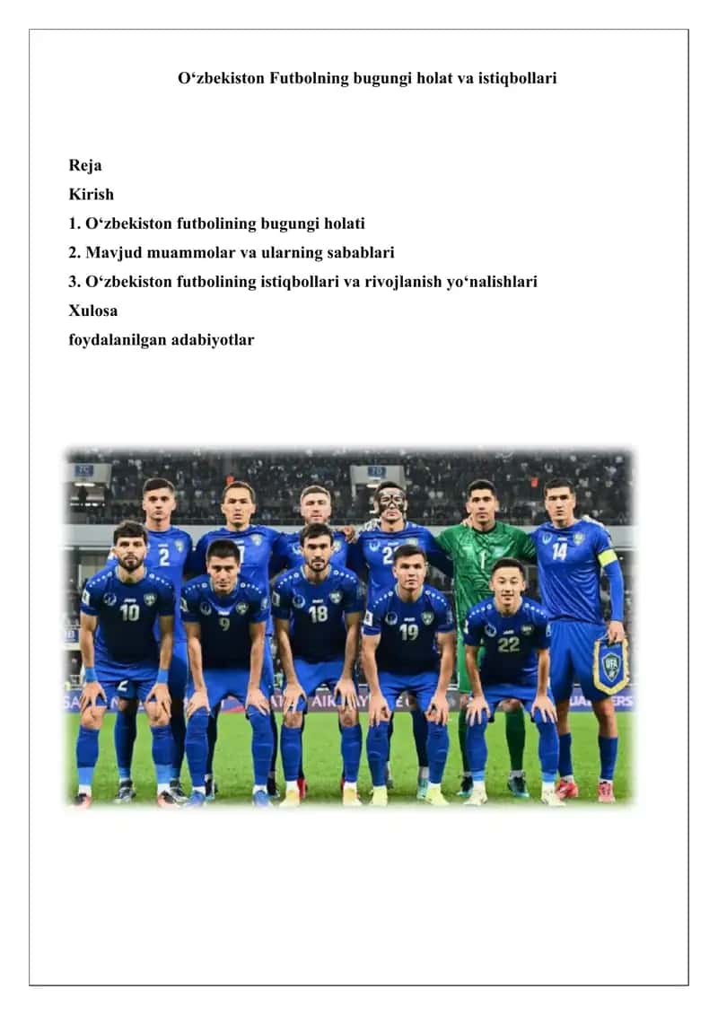 O'zbekiston futboli 1