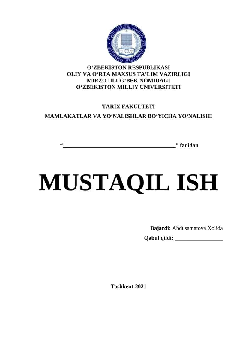 Islom sivilizatsiyasining asosiy harakterli belgilari va o`ziga xos xususiyatlari 1