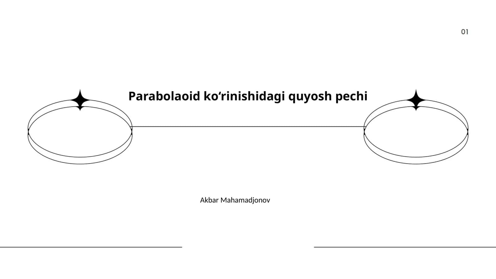 Parabolaoid ko‘rinishidagi quyosh pechi 1