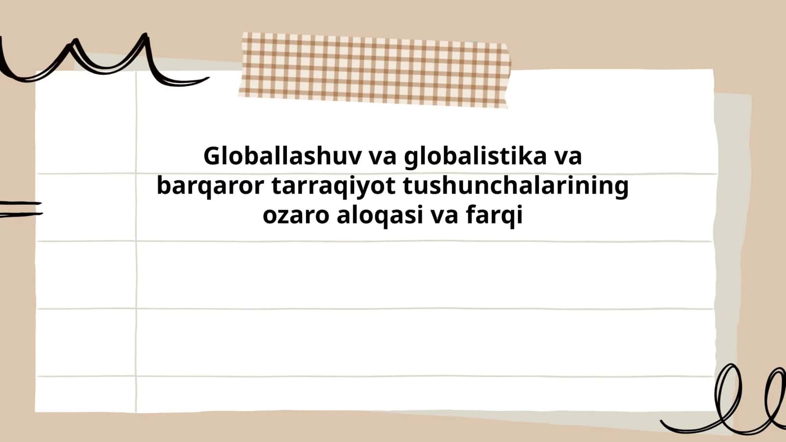 Globalizm va globallashuv tushunchalarining farqi 1