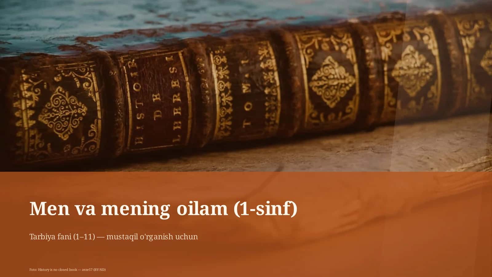 Men va mening oilam (1-sinf) 1