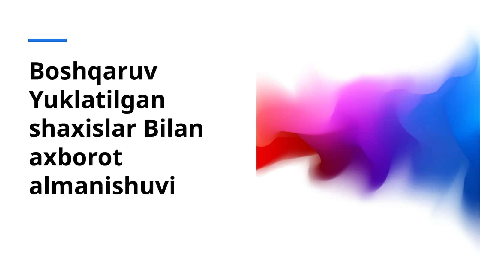 Boshqaruv Yuklatilgan Shaxslar Bilan Axborot Almashinuvi 1