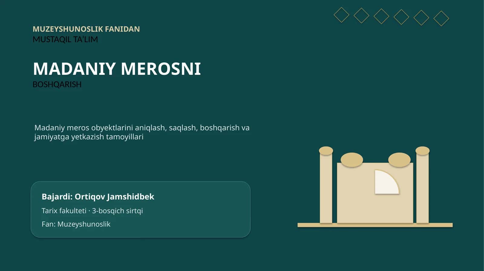 MADANIYMEROSNIBOSHQARISH 1
