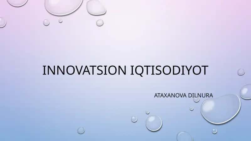 Toshkentshahri Innovatsiyalar 1