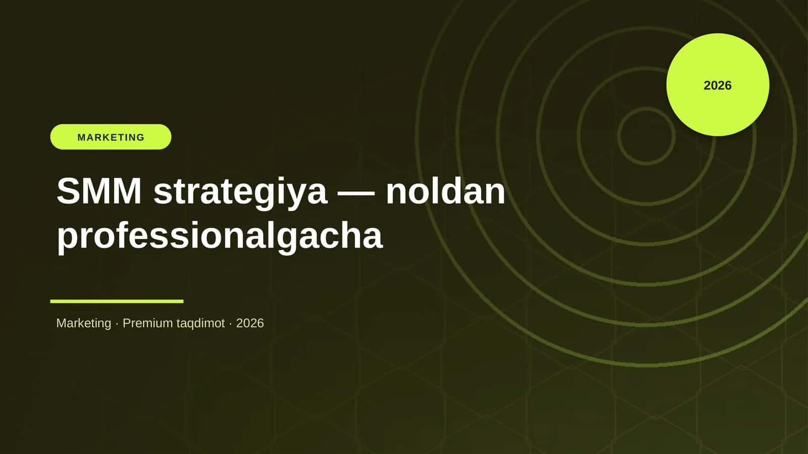 SMM strategiya 1
