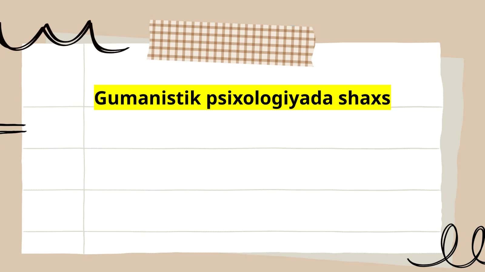 Gumanistik psixologiyada shaxs 1
