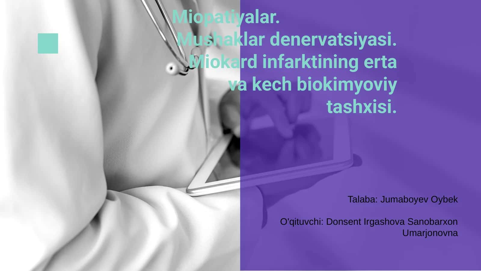 Miopatiyalar 1