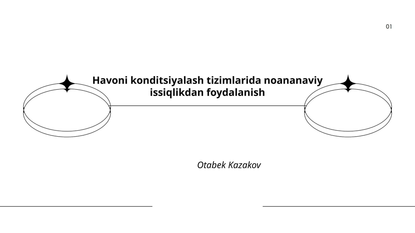 Havoni konditsiyalash tizimlarida noananaviy issiqlikdan foydalanish 1