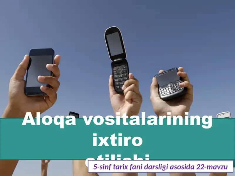 Telegrafning ixtiro etilishi 1
