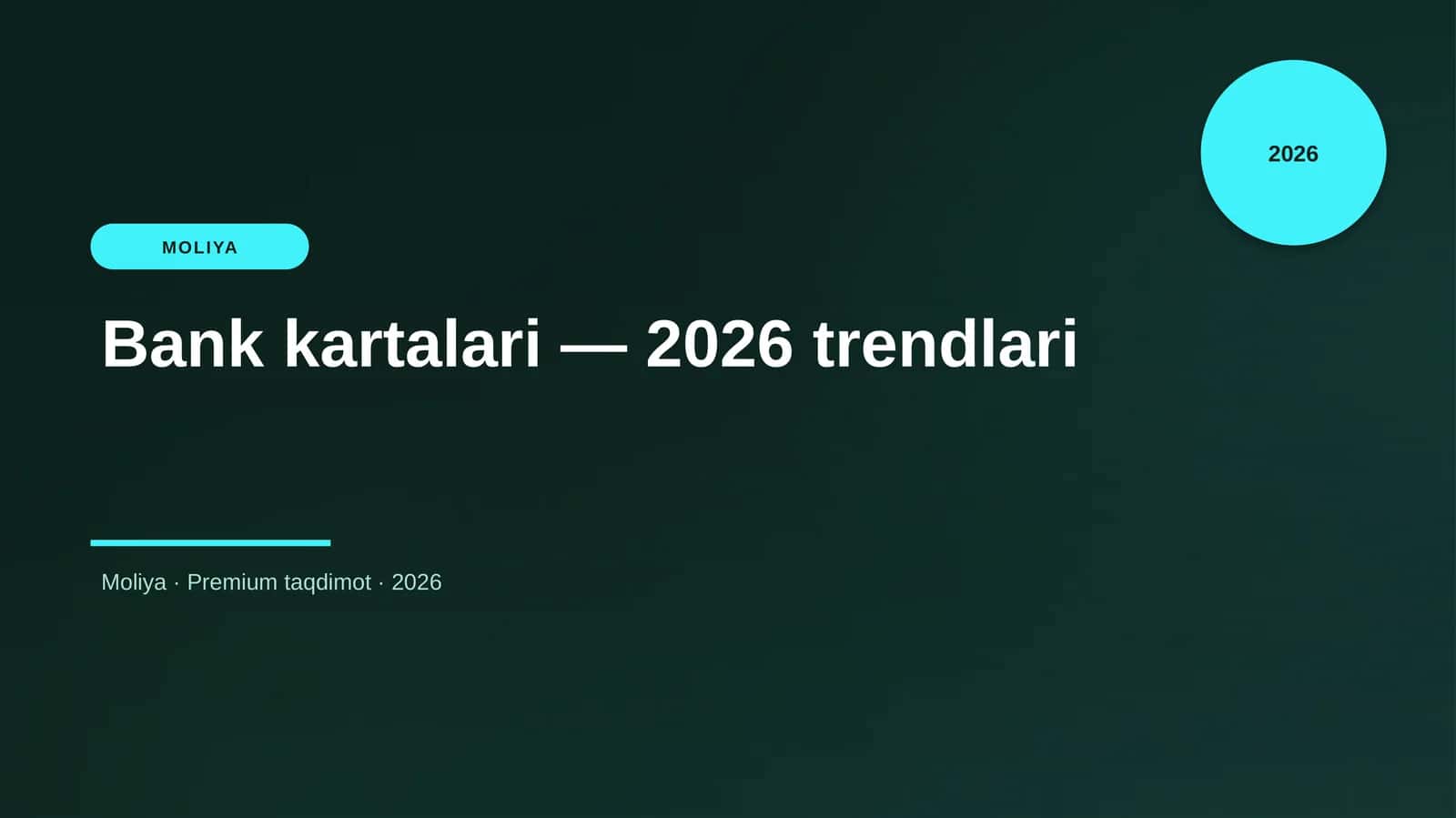 Bank kartalari — 2026 trendlari 1