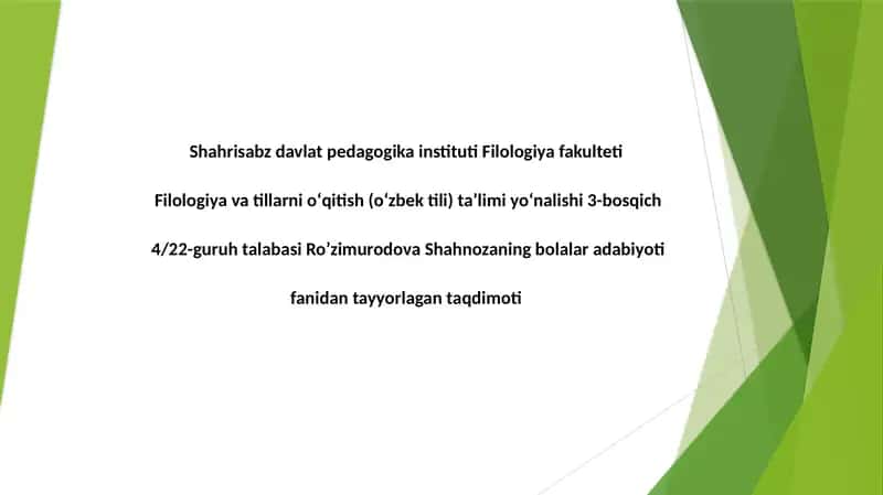 Xudoyberdi To’xtaboyevning “Mungliko’zlar“ qissasida jinoyatchilik ko’chasiga kirib qolgannlar obrazini 1