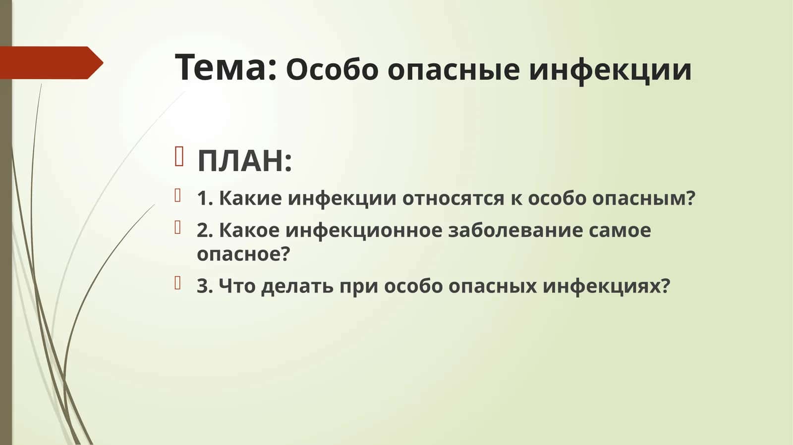 Особо опасные инфекции 1