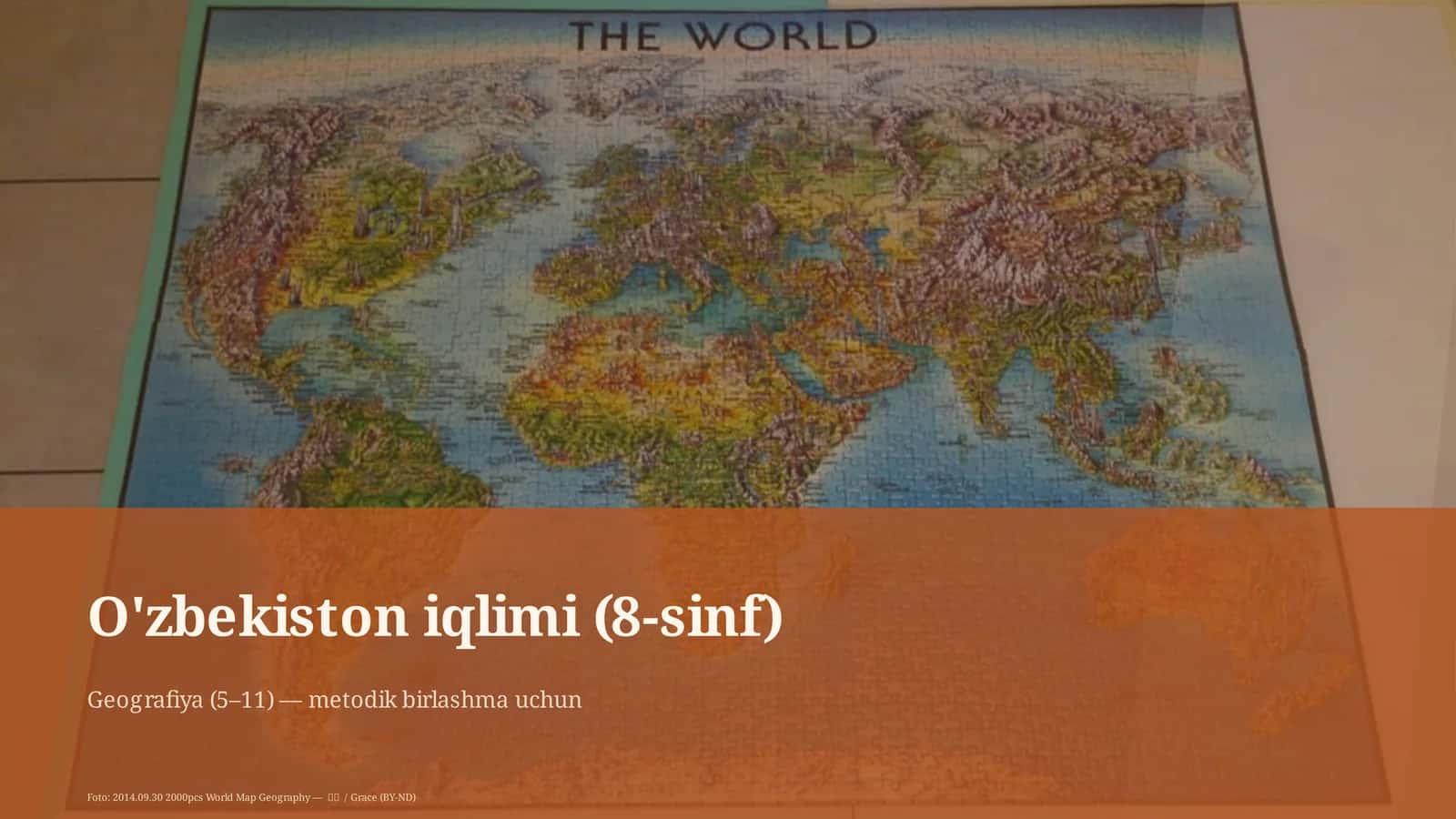 O'zbekiston iqlimi (8-sinf) 1
