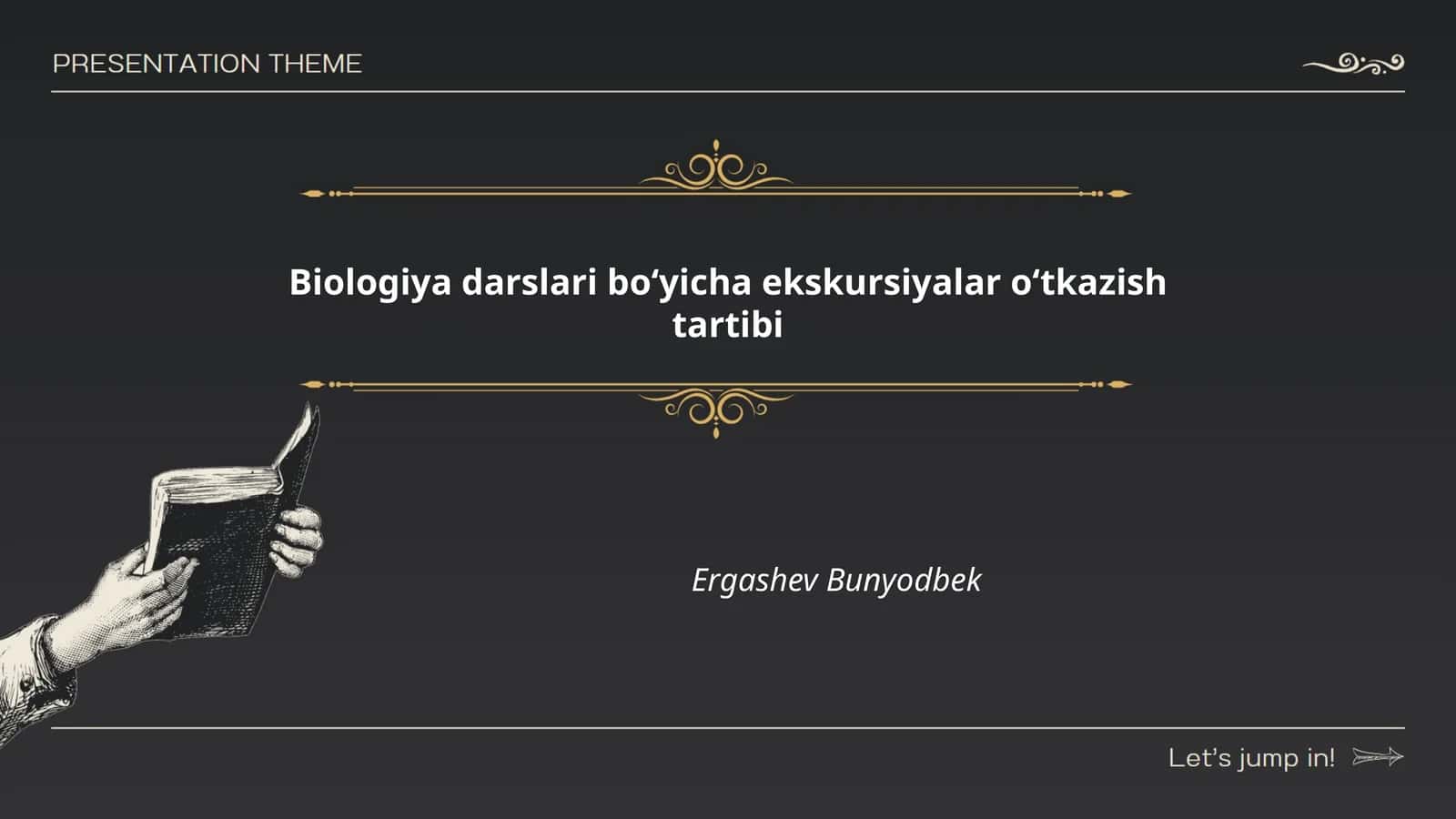 Biologiya darslari boʻyicha ekskursiyalar oʻtkazish tartibi 1